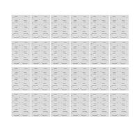 Hidyliu Professional 24pcs Eyeliner Eyeshadow Stencils, Versatile Makeup Templates for Quick Eye Looks, Perfect for Makeup Artists and Beginners