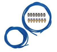 Hidyliu PTFE Tube Pneumatic Connectors Set Lightweight Easy-to-Install 3D Printer Accessories for PLA ABS Printing