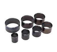 Hidyliu Round Leather Die Cutter Tool Set for Crafting High Carbon Steel with 7 Pcs Various Sizes for Leather and Fabric Projects
