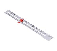 Hidyliu Sewing Gauge Tool, Durable Sliding Measuring Gauge for Hemming and Quilting, Ideal for Crafters and Sewists, 15cm X 1.7cm, 1 Piece