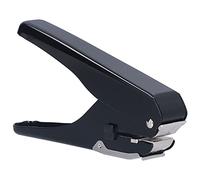 Hidyliu Single Hole Puncher Compact Durable Design for Business Cards and Plastics Ideal for Office Supplies