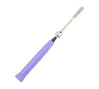 Hidyliu Stainless Steel Badminton Racket Swing Trainer Adjustable Magnetic Nut for Enhanced Skill Development Portable 1 Unit