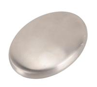 Hidyliu Stainless Steel Soap Bar Odor Remover for Hands Premium Kitchen Gadget 6.5x5cm for Chefs and Farmers (1pcs)