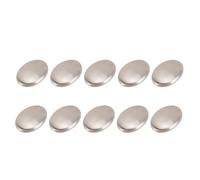 Hidyliu Stainless Steel Soap Bar Odor Remover for Hands Premium Kitchen Gadget 6.5x5cm for Chefs and Farmers (10pcs)