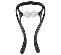 Hidyliu Trigger Point Neck Massage Tool, Comfortable Manual Self Massager for Students and Drivers, Relieve Neck Stiffness and Pain, Durable ABS+TPR Material (Black)
