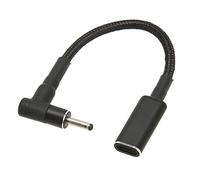 Hidyliu USB C to 3.0x1.0mm DC Male Adapter, 100W Power | Portable design, Aluminum alloy, Nylon material, Dual PD EMARK chip
