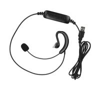 Hidyliu USB Ear-Hook Headset with Comfortable Design for Online Chat and Gaming, High Performance, Ideal for Laptops and Desktops