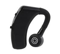 Hidyliu V9 Bluetooth Earphone Adjustable Single Ear Wireless Hook for Sports Driving and Business, Black