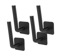 Hidyliu Wall Hat Organizer 4 Pcs Durable Adhesive Hat Hooks Space Saving Solution for Closet Collectors