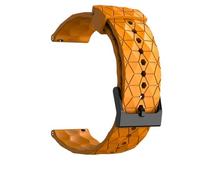 HIEHGN 20-22mm Silicone Strap for Polar Vantage V3 M2/M Grit X Pro Titan Sports Wristband for Polar Ignite 3 2 Unite Pacer Band Bracelet,Yellow 1,20mm