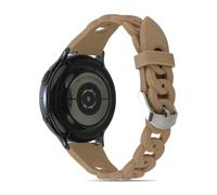 HIEHGN 20mm/22mm Silicone band For Amazfit bip/6/5/GTR 4/3 Pro 42mm/47mm/GTR2/stratos 2/3 Watch Bracelet For Amazfit GTS 4/2/2e Mini straps,Light Brown,20mm