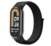 HIEHGN Bracelet for mi band 10 9 8 5 4 3 Strap Nylon Sport watch wrist Belt forMi band 8 Wristband for xiaomi Mi band 7 8,Black01,for Mi Band 4 3