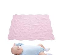 Hiemible Baby Blanket - Embossed Quilted Baby Blanket - Portable Soft Nursery Quilt, Machine-Washable Stroller Mat for Boys Girls Kids Toddler