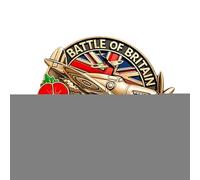 Hiemible Battle of Britain Commemorative Badge,Lapel Pin Metal England Fight Commemorative Anniversaries | England's Anniversaries Keepsake, Never Forget Badge Lapel