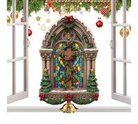 Hiemible Christmas Tree Ornaments - Christmas Jesus Prayer Scene Ornaments,2D Seasonal Festive Holiday Decorations for Celebrations Family Gatherings Traditions