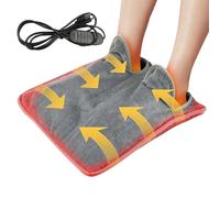 Hiemible Foot Warmer | Electric 4 Levels Portable USB Rechargeable Warming Supplies - Heated Floor Mat | for Bed Winter Offices Cold Plantar Rest Car Truck Room Dormitory Holiday Party Daily