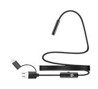 Hiemible Inspection Camera,IP67 Waterproof Scope Camera - Portable Industrial Endoscope with 11.4 Ft Cable for Underground Pipe Viewing Machinery Phone