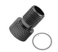 Hiemible Locking Tire Inflator Nozzle Adapter,Bike Tire Valve Converter | Bike Tool Caps Inner Tube Nozzle Conversion for Mountain and Folding Bicycles