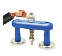 Hiemible Magnetic Welding Ground Clamp - Welding Support Tool Heavy Duty - High Temperature Resistant Soldering Support Tool for Construction Site