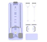 Hiemible Pilates Reformer,Foldable Pilates Board for Home Workout | Foldable Core Trainer with Bands Strength Training Exercise Equipment for Women Fitness Beginners