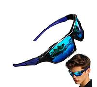 Hiemible Polarized Sunglasses Mens, Classic Vintage Sun Glasses Ultra Light Unbreakable Frame Eyewear, Fashion Shades For Outdoors Sports Golf Cycling Fishing Hiking Driving Travelling, UV Protection