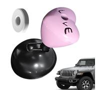Hiemible Push to Start Button Cover | Aromatherapy Car Joystick Push Start Button Cover - Heart Design Conversion Ignition Rocker Accessories for Easy Access Protection Upgrades Ignition