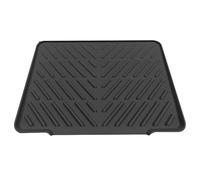 Hiemible Silicone Dish Mat with Drain - Heat Resistant Counter Dish Drying Mat | Quick Dry Versatile Dishwashing Drain Pad for Cup Bowl Cooking Utensils