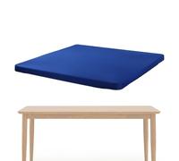 Hiemible Small Square Tablecloth - Dining Desk Cover,34x34 Inch Elastic Square Tablecloth for Dining, Picnic, Kitchen, Gathering, Party, Wedding, Camping, Cocktail, Living Room