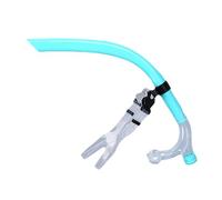 Hiemible Snorkel for Swimming Laps,Front Snorkel for Lap Swimming - Training Headstrap Support Silicone Mouthpiece Tubes Swim Supplies for Diving Outdoor Men Women Swimmers