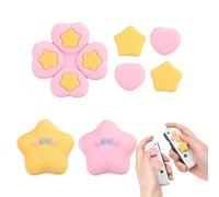 Hiemible Thumb Grips - Thumb Stick Grip,Game Console Handle Covers Silicone Button Sticker for Travel Adults Outdoor Play Stream Kids Indoor Bedroom Daily Home