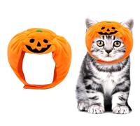HIENAJ Cat Halloween Devil Costume Dog, Adjustable Black Pet Devil Cap for Halloween Cosplay Costume Puppy Kitten Party Dress Up for Puppy Kitty Halloween Cosplay Costume