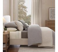 HiEnd Accents Chenille Herringbone 3 Piece Queen Duvet Set, Taupe, Timeless Classic Modern Rustic Woven Tweed Luxury Bedding Set, 1 Duvet Cover and 2 Pillowcases