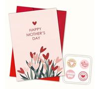 Hieprints Cute Mothers Day Card for Mom You're a Freaking Great Mom Card from Son Daughter Mothers Day Card for Mom Grandma Stepmom Grandmother Wife Bonus-Mom