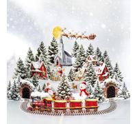 Hierein Christmas Cards, 3D Pop Up Christmastree Personalised Pop Up Card, 2025 Merry Christmas Gifts for Her, Xmas Cards for Mum, Sister, Daughter, Special Friend-15 * 20cm, UK