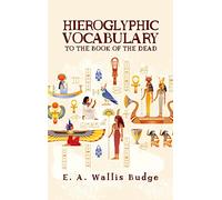 Hieroglyphic Vocabulary Hardcover