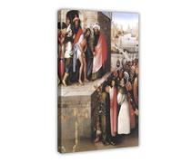 Hieronymus Bosch Ecce Homo Canvas Art Poster And Wall Art Picture Print Modern Family Bedroom Decor Frame 16x24inch(40x60cm)