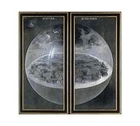 Hieronymus Bosch - The Creation of The World Canvas Art Poster And Wall Art Picture Print Modern Family Bedroom Decor Unframe 12x12inch(30x30cm)