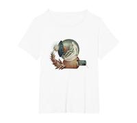 Hieronymus Bosch - The Garden of Earthly Delights T-Shirt, Women's Plus, White, 1X