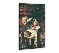 Hieronymus Bosch - Tree Man - The Garden of Earthly Delights Canvas Art Poster And Wall Art Picture Print Modern Family Bedroom Decor Frame 20x30inch(