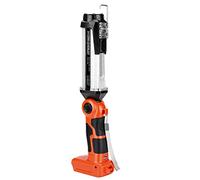 Hiesuan Cordless LED Work Light for Black & Decker 20V Li-ion Battery, 35W 2000LM Outdoor Flashlight Portable Camping Lanterns for Car Repairing, Job Site Lighting, Emergency