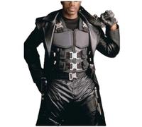 HiFacon Mens Blade WesleY Cosplay Leather Mens Formal Tactical Combat Vest Halloween Cosplay