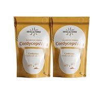 HIFAS da TERRA Organic Cordyceps Energy Support Powder - 100g (2 Packs)