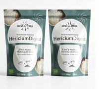 HIFAS da TERRA Organic Lion's Mane Hericium Digest Cognitive Support Powder - 100g (2 Packs)