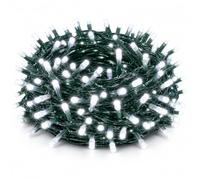 HiFEN 100 LED Fairy Lights, Bright White, 10m | Halloween Decoration String Lights, Indoor/Outdoor, Battery Powered Twinkle Lights