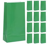 HiFEN® 12 Pcs Paper Party Bags Present Bags Kraft Paper Bags Party Bags Thick Kraft Bags for Kids, Present, Candy, Cookie, Celebrations, Baby Shower, Birthday