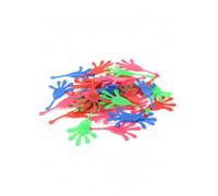 HiFEN 50 PCS Christmas Sticky Hands - Bulk Kids Party Bag Fillers, Classroom Prizes, Stocking Stuffers & Sensory Fidget Rewards for Boys and Girls