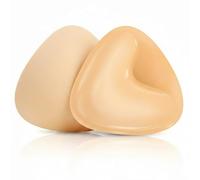 HiFEN® Adhesive Bra Inserts, Double Sided Sticky Bra Inserts, Reuseable Self Adhesive Push Up Bra Pads, Women's Strapless Breast Padding, Ladies Swimsuit Sports Breast Petals Nude