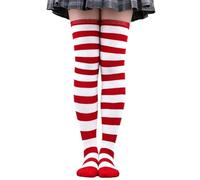 HiFEN® Extra Long Socks Thigh High Cotton Socks Extra Long Boot Stockings Over Knee Leg Warmers for Women 4-6