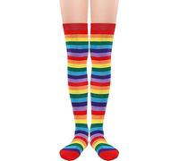 HiFEN® Extra Long Socks Thigh High Cotton Socks Extra Long Boot Stockings Over Knee Leg Warmers for Women 4-6