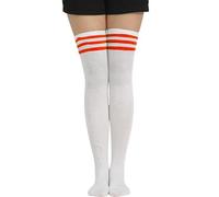 HiFEN® Extra Long Socks Thigh High Cotton Socks Extra Long Boot Stockings Over Knee Leg Warmers for Women 4-6